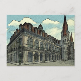 Carte Postale Cabildo : Nouvelle-Orléans