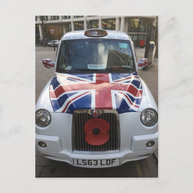 Carte Postale Cabine britannique (Devant)