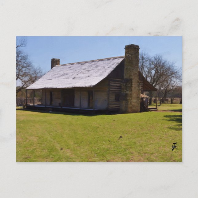 Carte Postale cabine de Chien-trot (Devant)