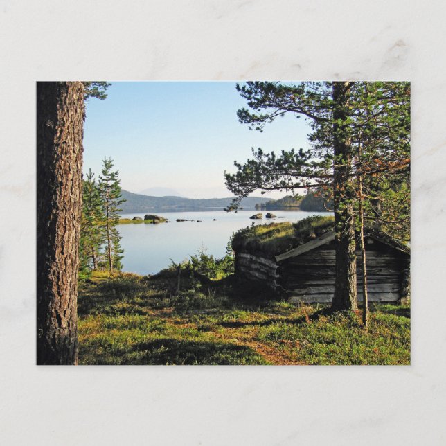 Carte Postale Cabine de pêche (Devant)