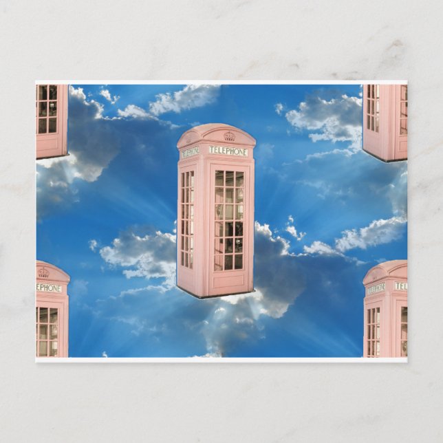 Carte Postale cabine téléphonique (Devant)