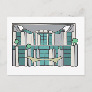 Carte Postale Cabinet de chancelier à Berlin
