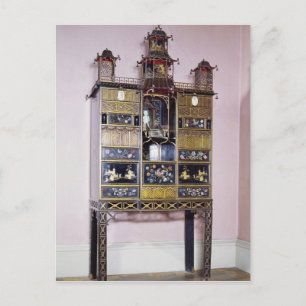 Carte Postale Cabinet de pagode de style Thomas Chippendale