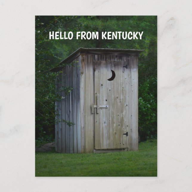 carte postale CABINETTE DE KENTUCKY (Devant)