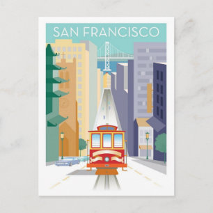 Carte Postale Câble de San Francisco