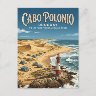 Carte Postale Cabo Polonio