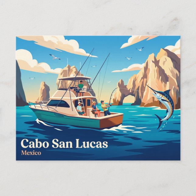 Carte Postale Cabo San Lucas Mexique (Devant)