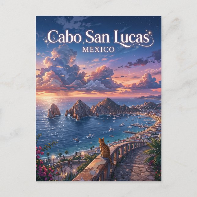 Carte Postale Cabo San Lucas Mexique (Devant)