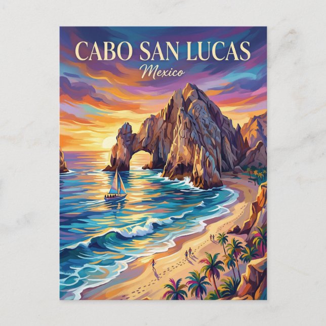 Carte Postale Cabo San Lucas Mexique (Devant)