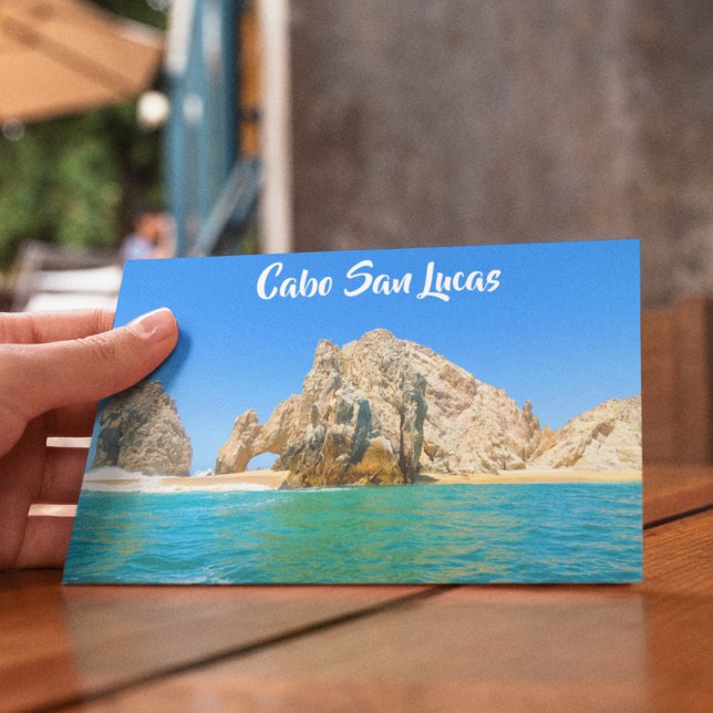 Carte Postale Cabo San Lucas Mexique Beach Ocean Trip (Créateur téléchargé)