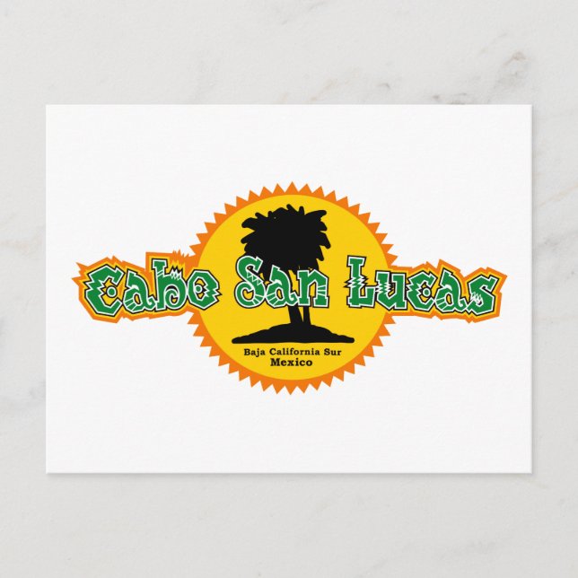Carte Postale Cabo San Lucas Sun (Devant)