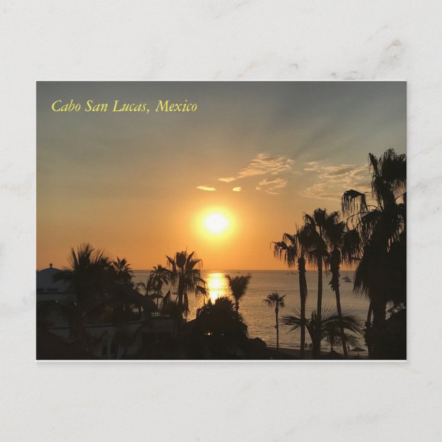 Carte Postale Cabo Sunrise (Devant)