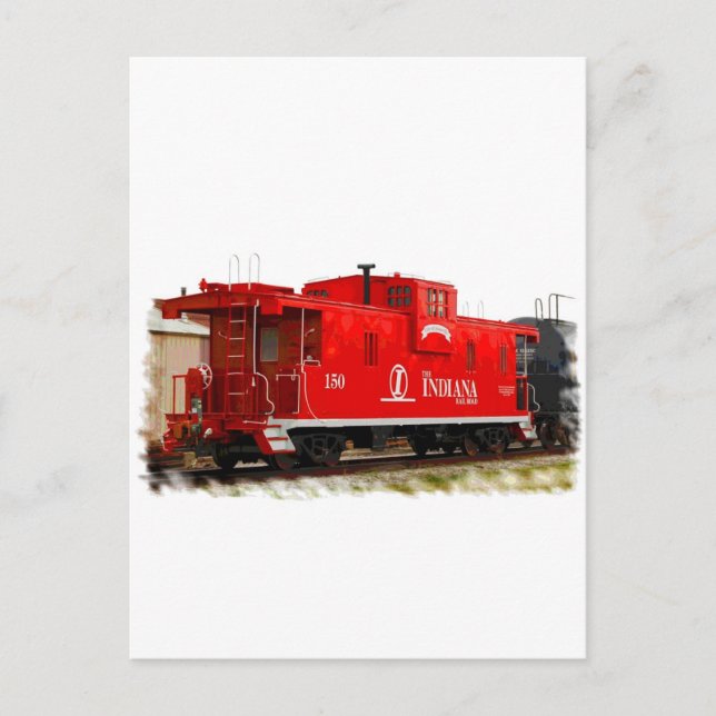 Carte Postale Caboie rouge brillante (Devant)