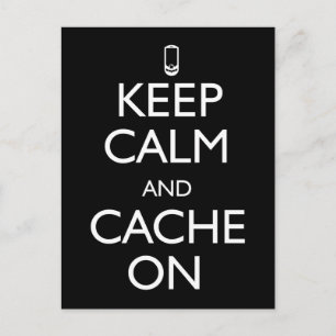 Carte Postale Cache activé