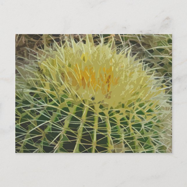 Carte postale Cactus art #1 (Devant)