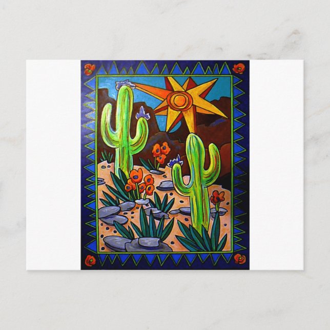 Carte Postale Cactus in the Southwest (Devant)