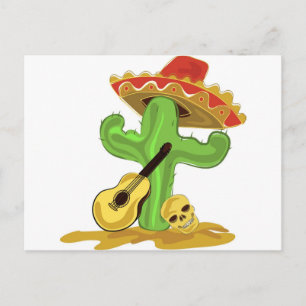 Carte Postale Cactus mexicain