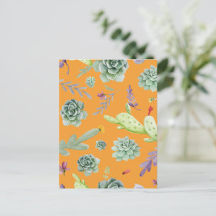 Carte Postale Cactus Motif 11