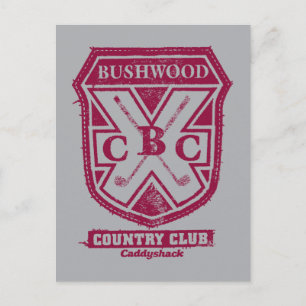 Carte Postale Caddyshack   Bushwood Country Club Crest