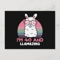 Cadeau 40 Ans Anniversaire Llamazing 40ème Anniver
