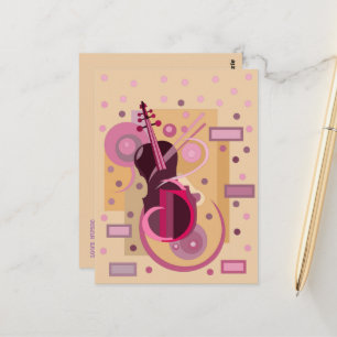 CARTE POSTALE CADEAU AMATEUR DE MUSIQUE