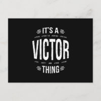 Cadeau d'anniversaire personnalisé Victor