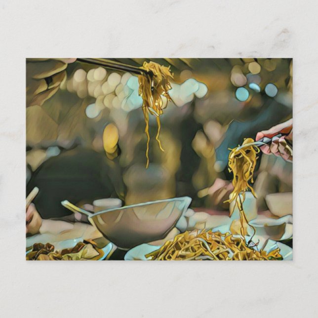 Carte Postale Cadeau d'anniversaire Ramen (Devant)