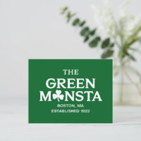 Cadeau de baseball Green Monsta Boston Green Monst