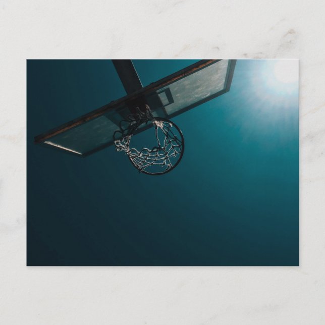 Carte Postale Cadeau de basketball (Devant)