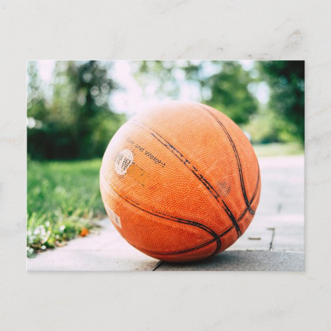 Carte Postale Cadeau de basketball (Devant)