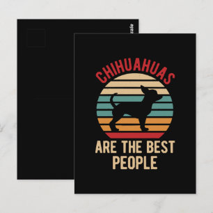 Carte Postale Cadeau de chiens Chihuahua drôles