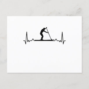 Carte Postale Cadeau de paddle pour les pratiquants de planche à