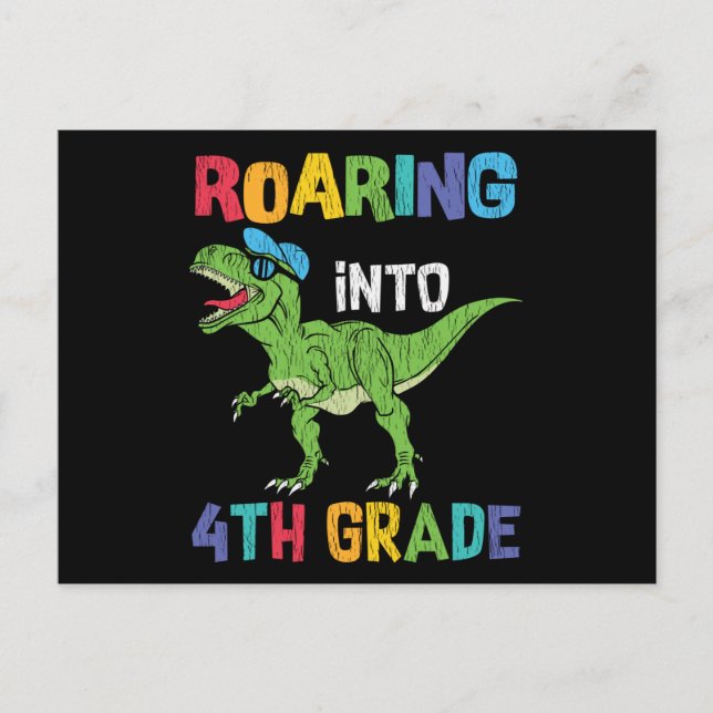 Carte Postale Cadeau de première journée d'école pour un élève d (Devant)