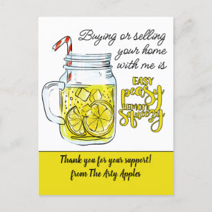 Carte Postale cadeau de remerciement au personnel bénévole recom