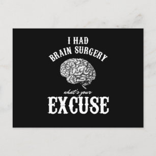 Carte Postale Cadeau De Sensibilisation À La Tumeur Cerveau J'Av