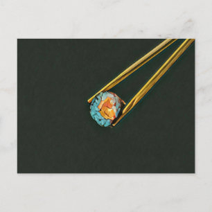 Carte Postale Cadeau de sushi cool