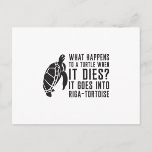 Carte Postale Cadeau de tortues de mer amateur de tortues