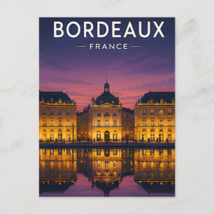 Carte Postale Cadeau de voyage historique de Bordeaux France