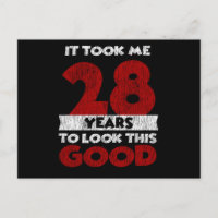 Cadeau drôle d'anniversaire 28 ans vieux de 28 ans