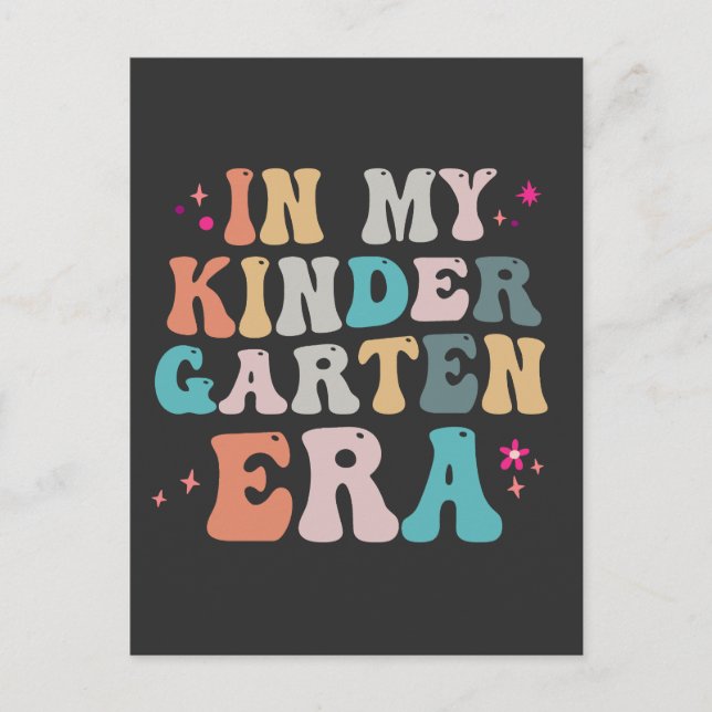 Carte Postale Cadeau drôle de rentrée scolaire à l'époque de ma  (Devant)