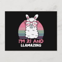 Cadeau drôle et adorable de 21e anniversaire de la