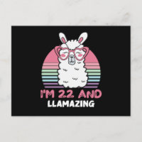 Cadeau drôle et adorable pour les 22 ans d'une fem