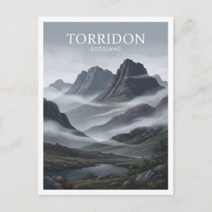 Carte Postale Cadeau Glen Torridon Écosse