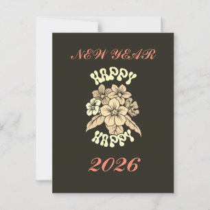 CARTE POSTALE CADEAU MODERNE SPÉCIAL COLORÉ POUR FILLE SŒUR MAMA