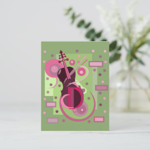 CARTE POSTALE CADEAU MUSICAL LOVER