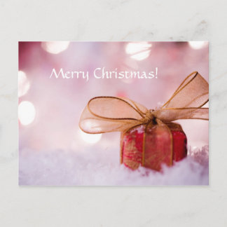 Carte postale cadeau Noël