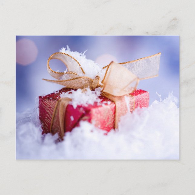 Carte postale cadeau Noël (Devant)