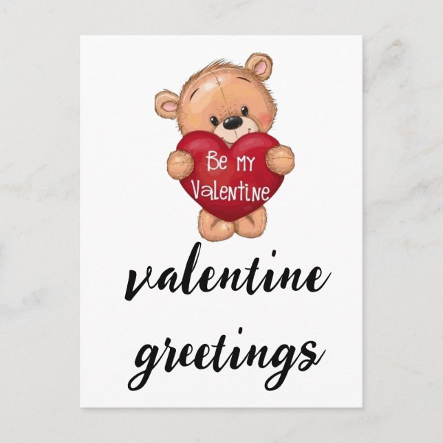 Carte Postale cadeau parfait pour la Saint-Valentin (Devant)