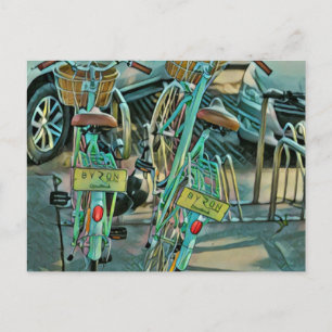 Carte Postale Cadeau pour amateur de cyclisme