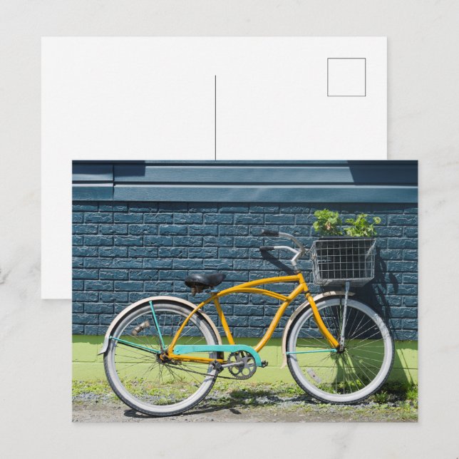 Carte Postale Cadeau pour les passionnés de cyclisme (Devant / Derrière)